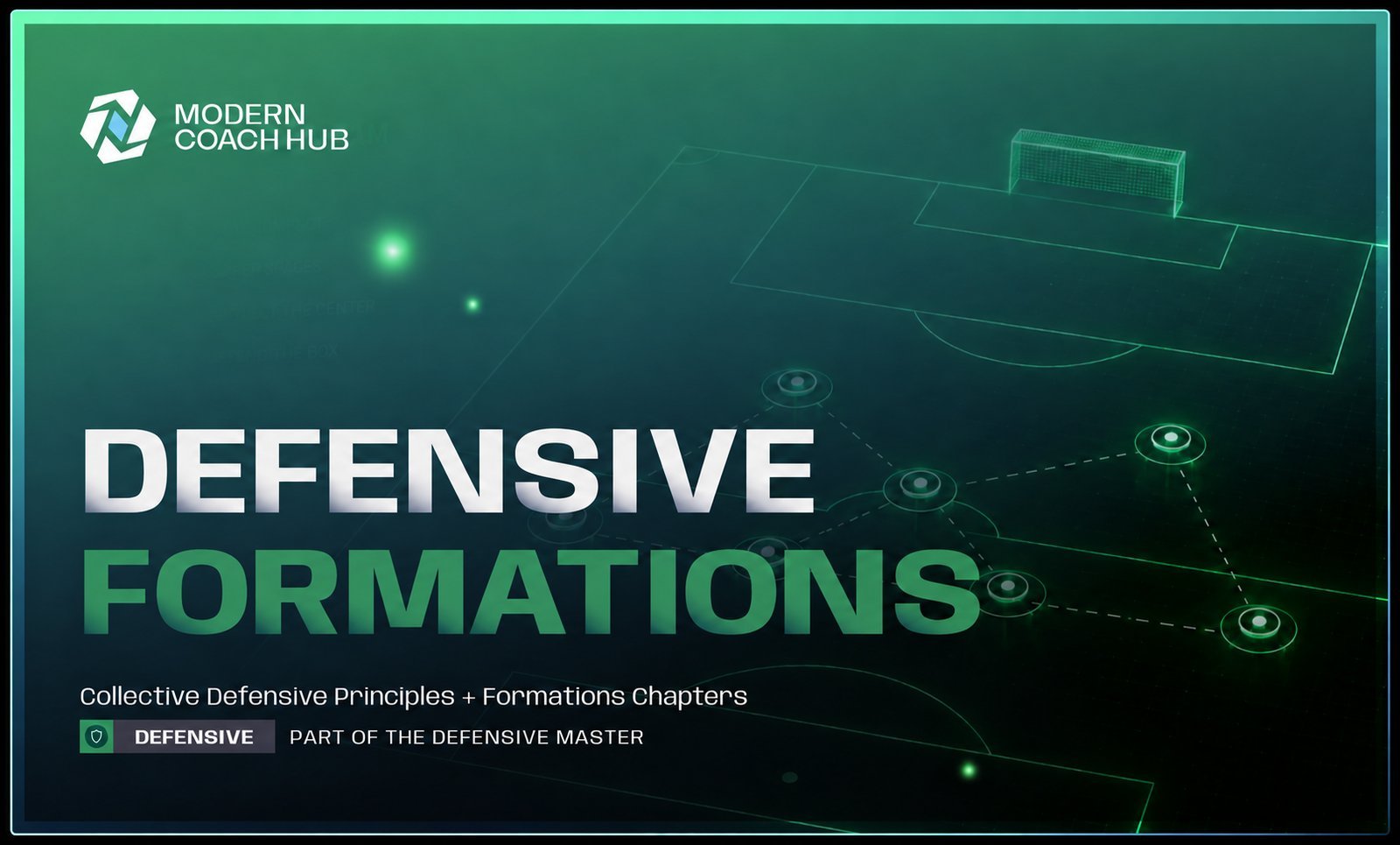 Defensive Formations — Collective Defensive Principles + Formations chapters
